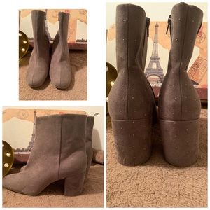 Old Navy Ankle Boots 3 inch Heel